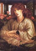 Dante Gabriel Rossetti La Donna della Finestra (mk28) oil painting on canvas